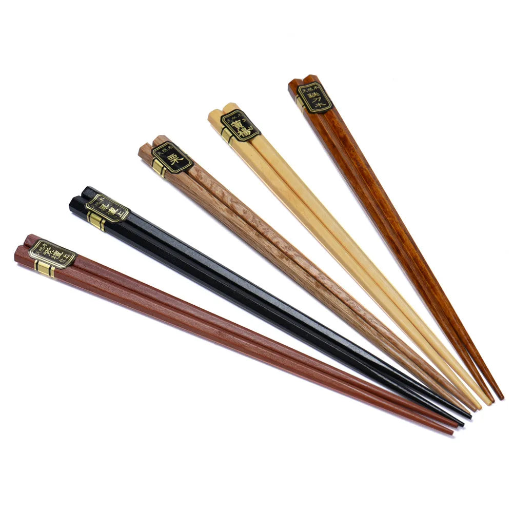 Classic Beechwood Chopsticks Set