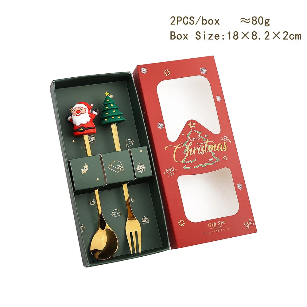 Festive Elegance Cutlery Set - Furialuz