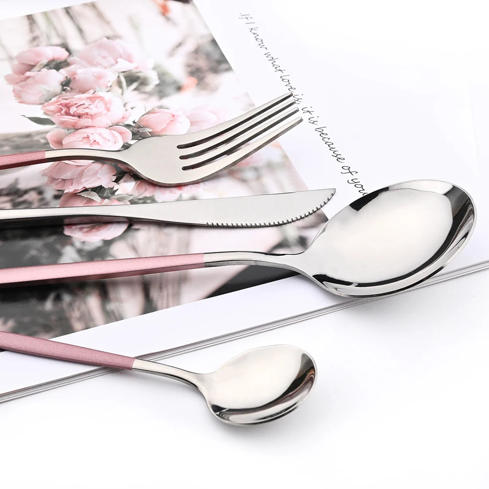 Blush & Shine Dinnerware Set - Furialuz