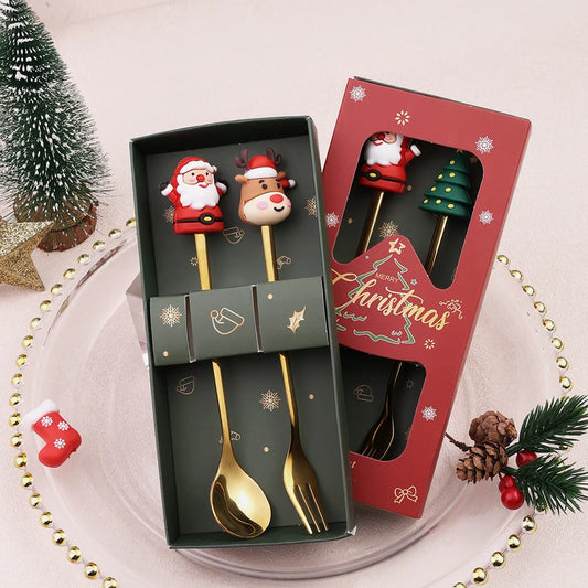 Festive Elegance Cutlery Set - Furialuz