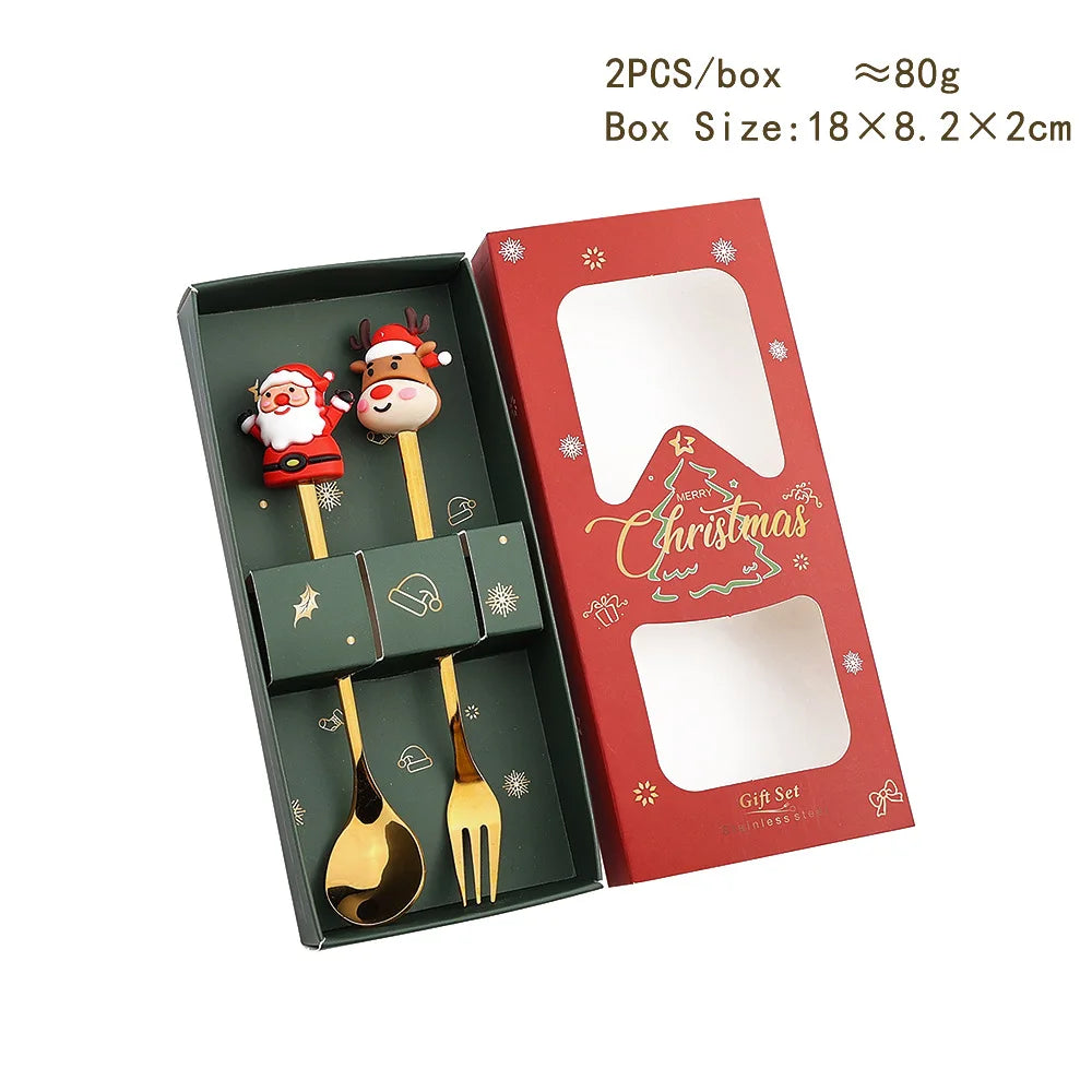 Festive Elegance Cutlery Set - Furialuz